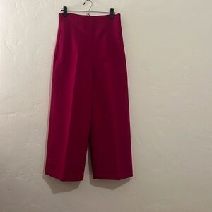 Zara wide legged cropped trousers